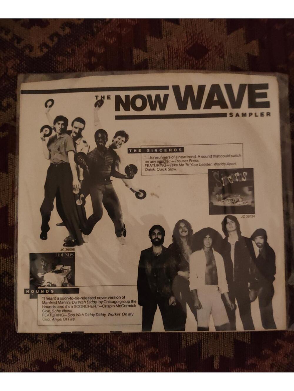 PROMO - The Now Wave Sampler Vinyl, 7", 33 RPM - NM